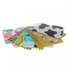 Коврик противоскользящий 30х40 см, цвет в ассортименте - Фото 1