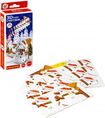 Пазл 3D «Снеговик» - Фото 1