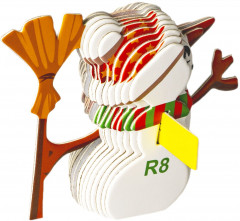 Пазл 3D «Снеговик» - Фото 4