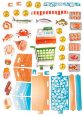 Набор игровой «Супермаркет. Мясо и морепродукты» - Фото 1