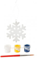 Набор для творчества «Ёлочные украшения своими руками. Снежинка» - Фото 2