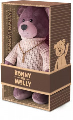 Игрушка мягкая «Мишка Ронни в свитере» - Фото 1