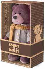 Игрушка мягкая «Мишка Ронни в пальто» - Фото 1