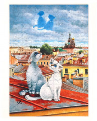 Пазл деревянный «Переменная облачность» - Фото 2