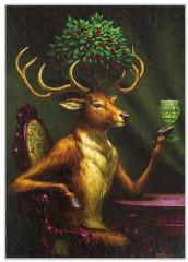 Пазл деревянный «Сказочный олень» - Фото 2