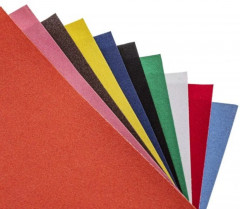 Набор бумаги цветной бархатной - Фото 1