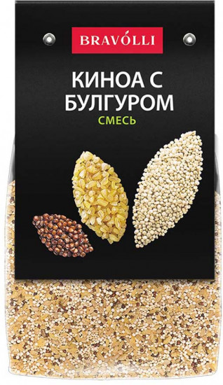 Смесь киноа с булгуром