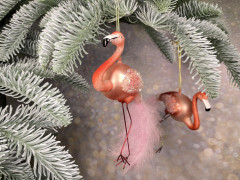 Игрушка ёлочная «Фламинго» - Фото 1