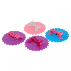 Крышка силиконовая «Бант», цвет в ассортименте - Фото 2