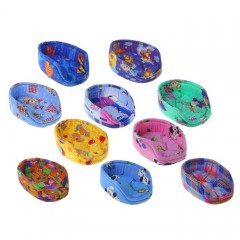 Лежак овальный с бортиком, 38х25х14 см, цвет в ассортименте - Фото 2