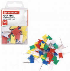 Булавки-флажки канцелярские - Фото 1