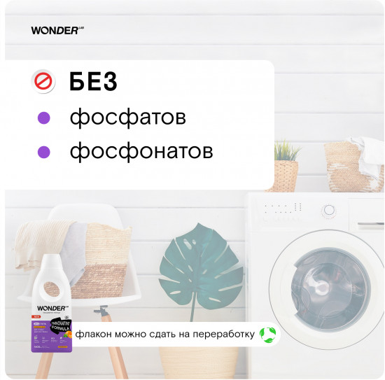 Экогель для стирки «Мандарин и мята»