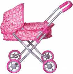 Коляска для кукол «Цветы» - Фото 2