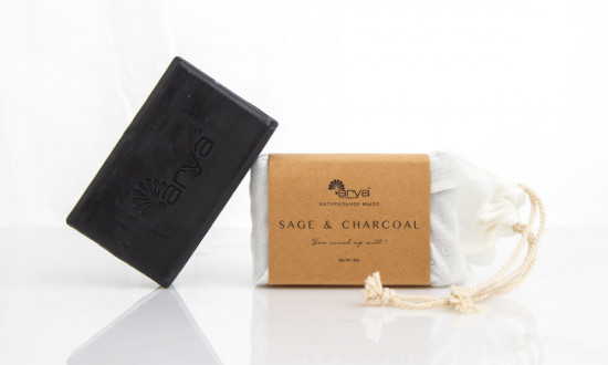 Мыло туалетное «Sage end charcoal»