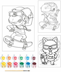 Набор для творчества «Скейтеры» - Фото 1