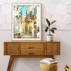 Картина по номерам «Летняя улица» - Фото 3