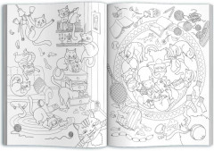 Раскраска «33 котёнка» - Фото 1