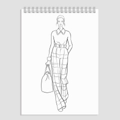 Раскраска «Повседневные образы» - Фото 1