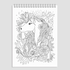 Раскраска для девочек - Фото 1