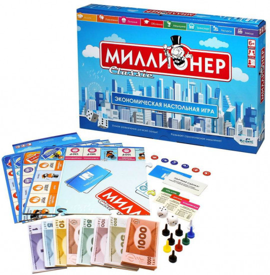 Игра настольная «Миллионер Classic»