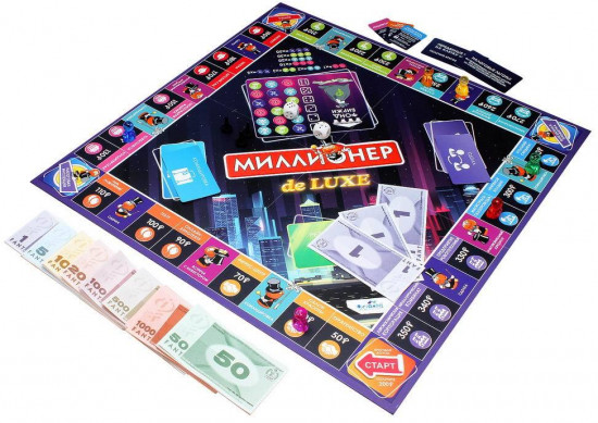Игра настольная «Миллионер Deluxe»