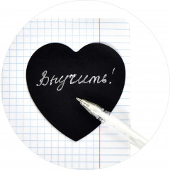 Стикеры для заметок «Сердце» - Фото 3