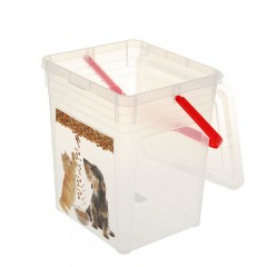 Контейнер для корма, 8 л, 23,5х21х25,2 см - Фото 1