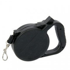 Рулетка с тросом, 8 м, черный - Фото 2