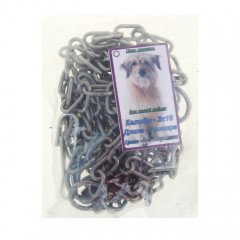 Цепь для привязи собак, 3 м, калибр 3х16 мм, черный - Фото 1