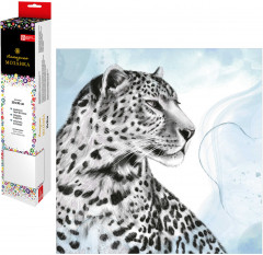 Мозаика алмазная «Неукротимый леопард» - Фото 1