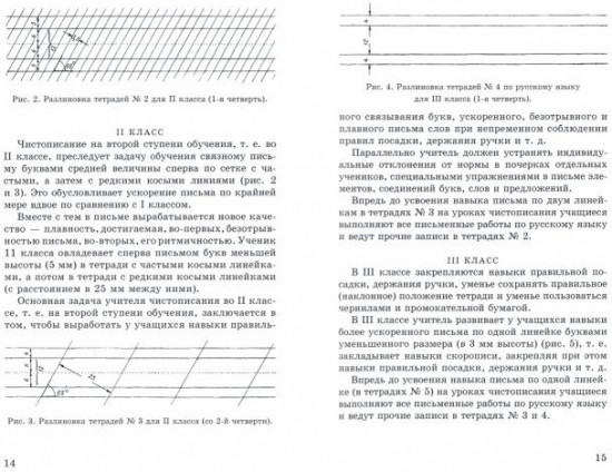 Методика чистописания. 1955 год