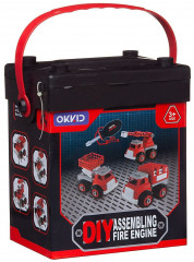 Конструктор «Пожарная машина с подъемником» - Фото 3