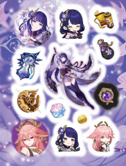 Наклейки «Genshin Impact» - Фото 4