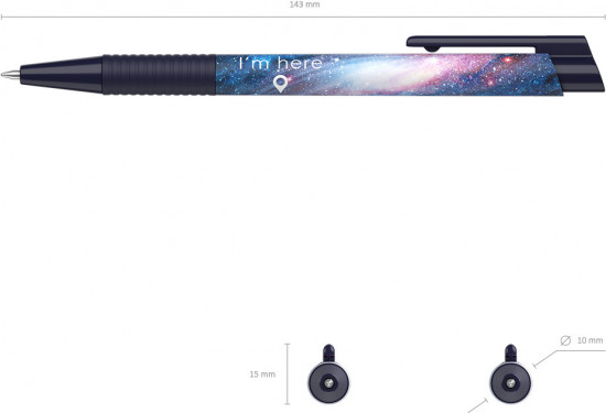 Ручка шариковая «ColorTouch Matic&Grip»