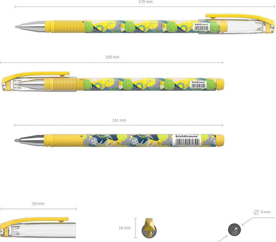 Ручка шариковая «ColorTouch Stick» | Lime | Erich Krause | Фото 2