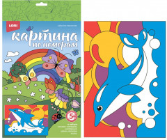 Картина по номерам «Радостный дельфин» - Фото 1