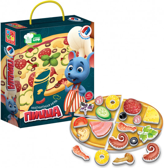 Игра магнитная «Пицца»