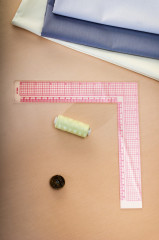 Лекало портновское метрическое «Угольник» - Фото 1