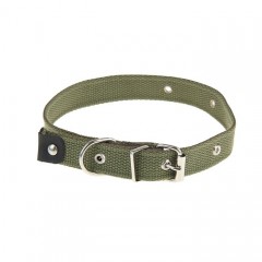 Ошейник брезентовый однослойный, 52х2 см - Фото 2