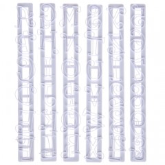 Набор печатей для марципана и теста «Буквы и Цифры» - Фото 1