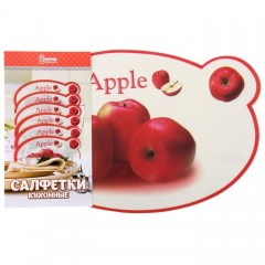 Набор ковриков для кухонного стола «Красное яблоко» - Фото 1