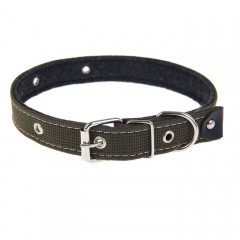 Ошейник брезентовый на фетре, 2,5 см - Фото 2