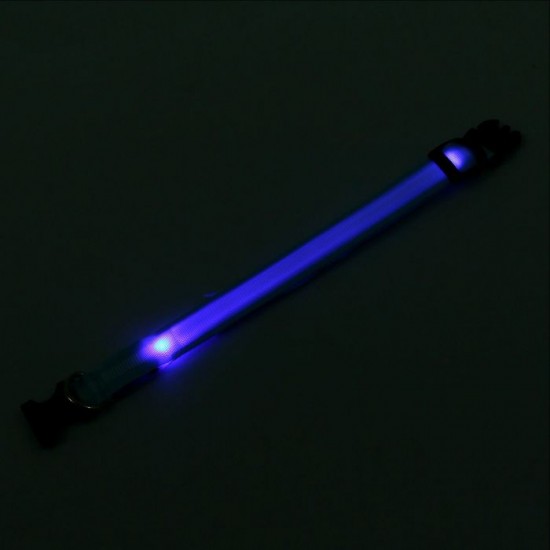 Ошейник с подсветкой, зарядка от USB, до 48 см