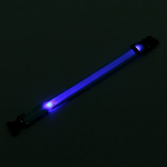 Ошейник с подсветкой, зарядка от USB, до 58 см