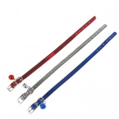 Ошейник «Андрамеда», 31х1 см, искусственная кожа, цвет в ассортименте - Фото 1