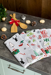 Комплект полотенец вафельных - Фото 1