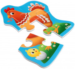 Набор пазлов магнитных «Ферма» - Фото 1