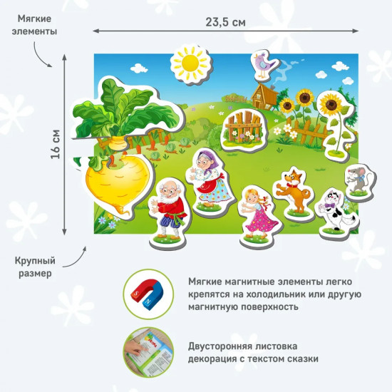 Театр магнитный «Репка»