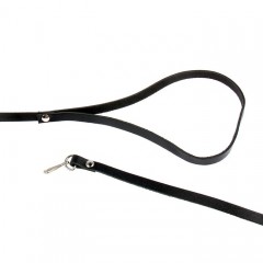 Поводок кожаный однослойный, 0,8 см - Фото 2