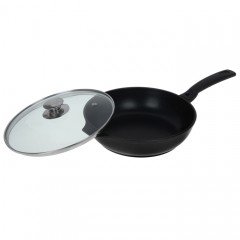 Сковорода «Традиция» с крышкой и съемной ручкой - Фото 4